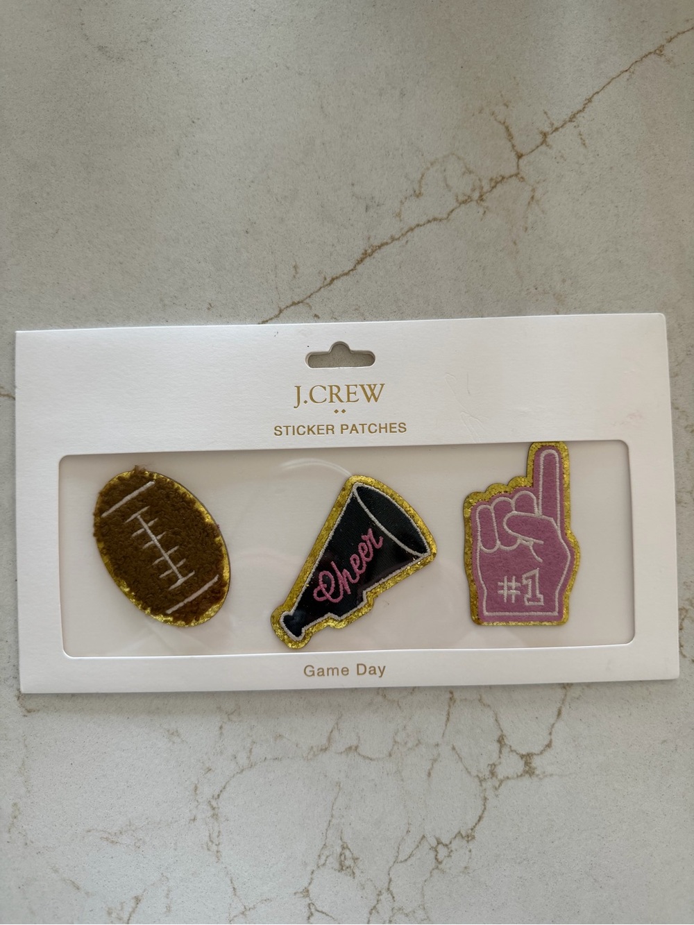 J.Crew Game Day Sticker Patches